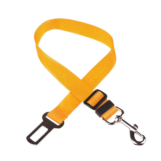 Ceinture de sécurité pour chien (Jaune)